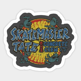 Skatemaster Tate & His Concrete Crew 1988 Sticker